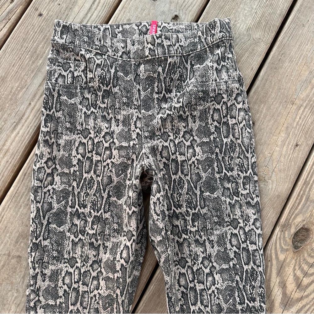 Spanx Python Jeanish Legging Printed Snake Patter… - image 4
